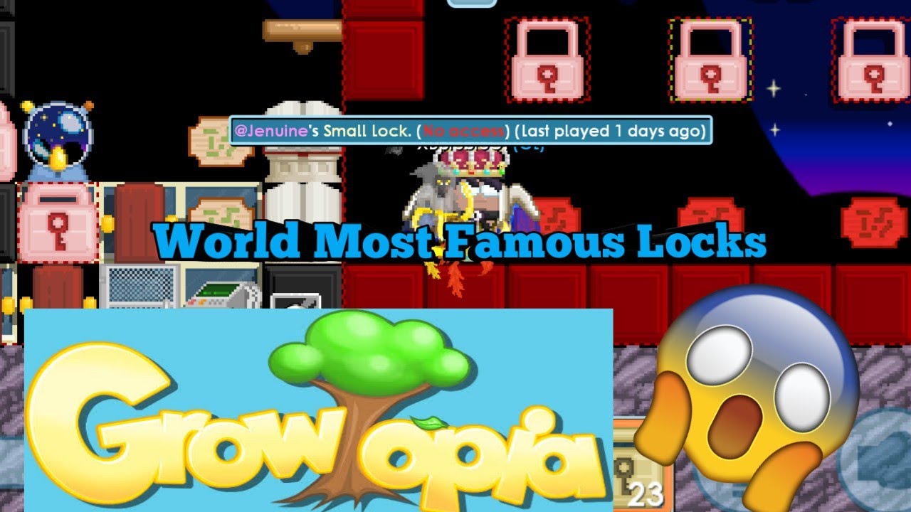 World Most Famous Locks Growtopia - YouTube