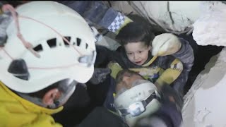 Rescue workers continue to pull survivors from the rubble of the earthquake in Turkey and Syria