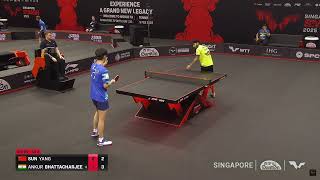 2025  Singapore Youth Smash. Sun Yang - Ankur Bhattacharjee