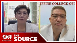 DOH officer-in-charge Maria Rosario Vergeire and Dr. Rontgene Solante | The Source