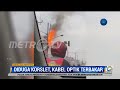 diduga korslet kabel optik terbakar