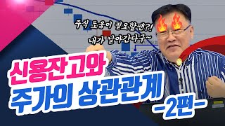 신용잔고와 주가의 상관관계 - 2편 (종목상담소/22.06.16)