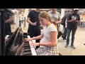 Teen Piano Girl Summons A Zombie Drummer