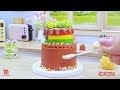 Rainbow Bottle Jelly🌈Amazing Miniature Rainbow Jelly Idea Decorating Recipe 🌈Rainbow Cakes