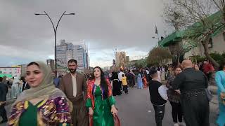 Newroz Sulaymaniyah Salim Street Walking