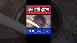 【単独浄化槽清掃】初心者(清掃歴1ヶ月)の方が60ｍの現場を吸引！