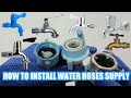 Paano Mag Install Ng Water Supply Hose Ng Washing Machine Sa Faucet | Installed It Like A Pro