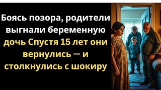 Родители выгнали беременную дочь, но через 15 лет их ждал шокирующий поворот! 😱