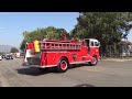 take a ride in classic burbank fire engines