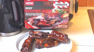 NEW TGI FRIDAYS BEEF SHORT RIBS | ICELAND | FOOD REVIEW