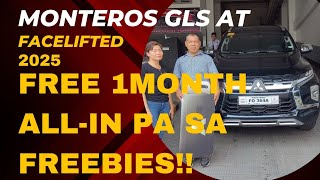 NAKA FREE 1MONTH SA MONTHLY AMORTIZATION TAPOS INAPGRADE PA ANG UNIT? 2025 MONTERO GLS AT