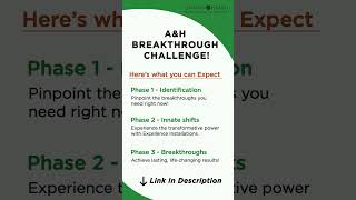 Join Free A\u0026H Breakthrough Challenge || Antano \u0026 Harini