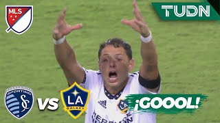 ¡GRAN GOL! Chicharito descuenta para Galaxy | Sporting Kansas 3-1 Galaxy | MLS 2022 | TUDN