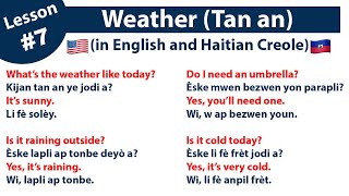 Lesson 7: Weather (Tan an)