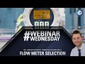 TÜV SÜD Webinar Wednesday Flow Meter Selection