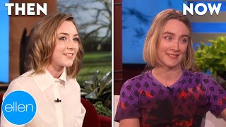 Then and Now: Saoirse Ronan's First & Last Appearances on The Ellen Show