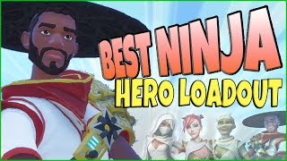 best ninja hero loadout fortnite save the world - fortnite best ninja loadout