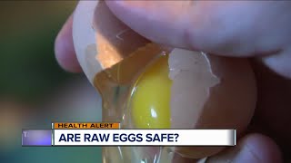 Are raw eggs safe to eat?
