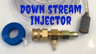 How to install Down stream chemical injector D.I.Y