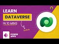 What is Microsoft Dataverse | Power Apps Tutorial