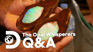 The Opal Whisperers Answer Questions About Their $1.2 Million Find! | Outback Opal Hunters