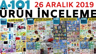 A101 26 ARALIK 2019 KATALOĞU ÜRÜN İNCELEME | A101 AKTÜEL