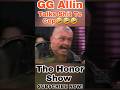 GG Allin - GG Destroys Cop!