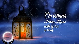 Instrumental Christmas Piano Music with Lyrics 4K