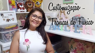 Customização de blusa-Técnicas de Fuxico -ArtCleia