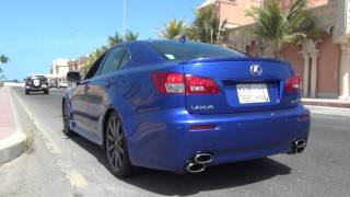 Hasan Kutbi Testing Lexus IS F 2012 Jeddah 005.MTS