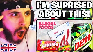 Brit Reacts to American Foods That Are Banned In Other Countries