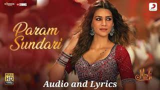 Param Sundari -(Audio and Lyrics) | Mimi | Kriti S, Pankaj T | @A. R. Rahman| Shreya #ParamSundari