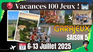 Si vos Vacances étaient 100% Jeux ? Rejoignez-moi aux Rencontres Garajeux 2025 dans un Château !