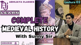 COMPLETE MEDIEVAL HISTORY||LEC 02||JKSSB||JKAS||JKPSI||NAIB TEHSILDAR||#jkpsi #jkssb #jkas #ssc