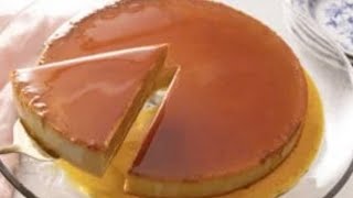 Flan / Crema volteada modo económico