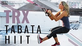 25 Minute TRX Suspension Training Tabata HIIT Workout