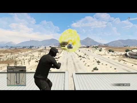 GTA 5: that’s some seriously accurate grenade throwing