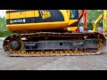 undercarriage ireland new tracks on a jcb js130 excavator