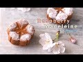 Raspberry Madeleine Recipe (라즈베리마들렌) - Maison Olivia