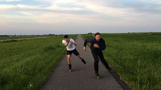 Polderblading in the Volgermeerpolder