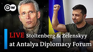 WATCH LIVE: 'Price of Peace or Cost of War' - Volodymyr Zelenskyy & NATO's Jens Stoltenberg