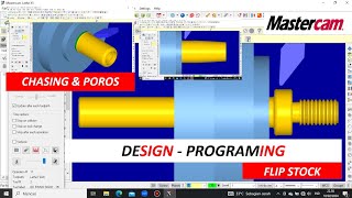 MASTERCAM PART HANDLE PEMUTAR || Jobsheet UKK Teknik Pemesinan 2024 || Design & Programming