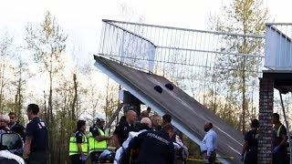 Deck collapses at home in B.C. injuring up to 40 people