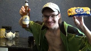 HOEGAARDEN BEER ПИВО ХУГАРДЕН + TUC КРЕКЕРЫ