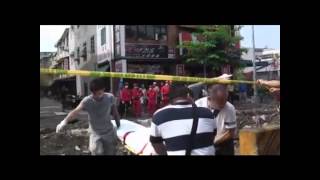 高雄氣爆燒完紙錢挖出男性遺體--蘋果日報 20140803