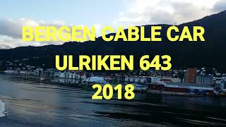 Bergen Cable Car  Ulriken 643