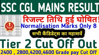 SSC CGL TIER 2 RESULT DATE OUT!! SSC CGL MAINS CUT OFF LIST // SSC CGL TIER 2 SAFE SCORE #ssccgl