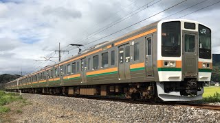 211系3000番台 C17編成(3+3) 両毛線 小山行　岩舟ー大平下