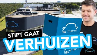 Stipt gaat verhuizen! Cameraman schramt paal!