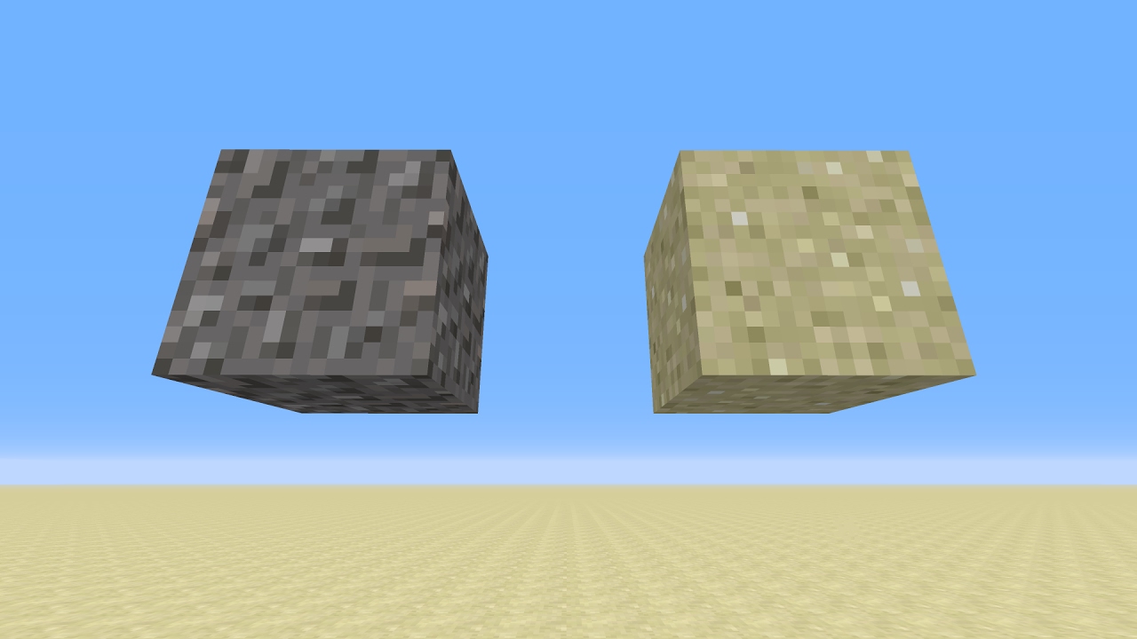 Floating Sand Gravel Minecraft 1 11 2 Youtube